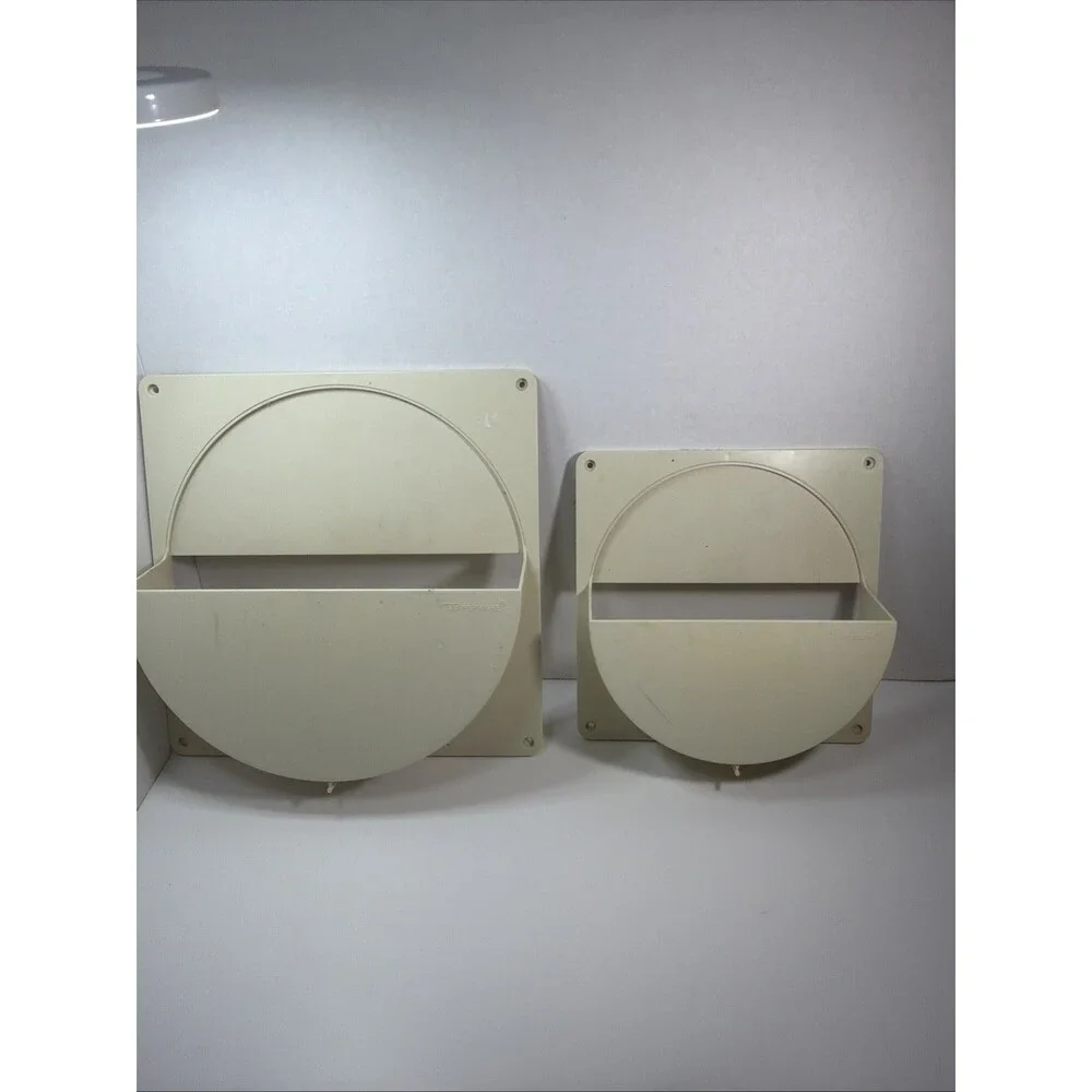 Vintage Tupperware Lid Seal Cover Organizer Holder #1645 #1646 Hold Paper Plates